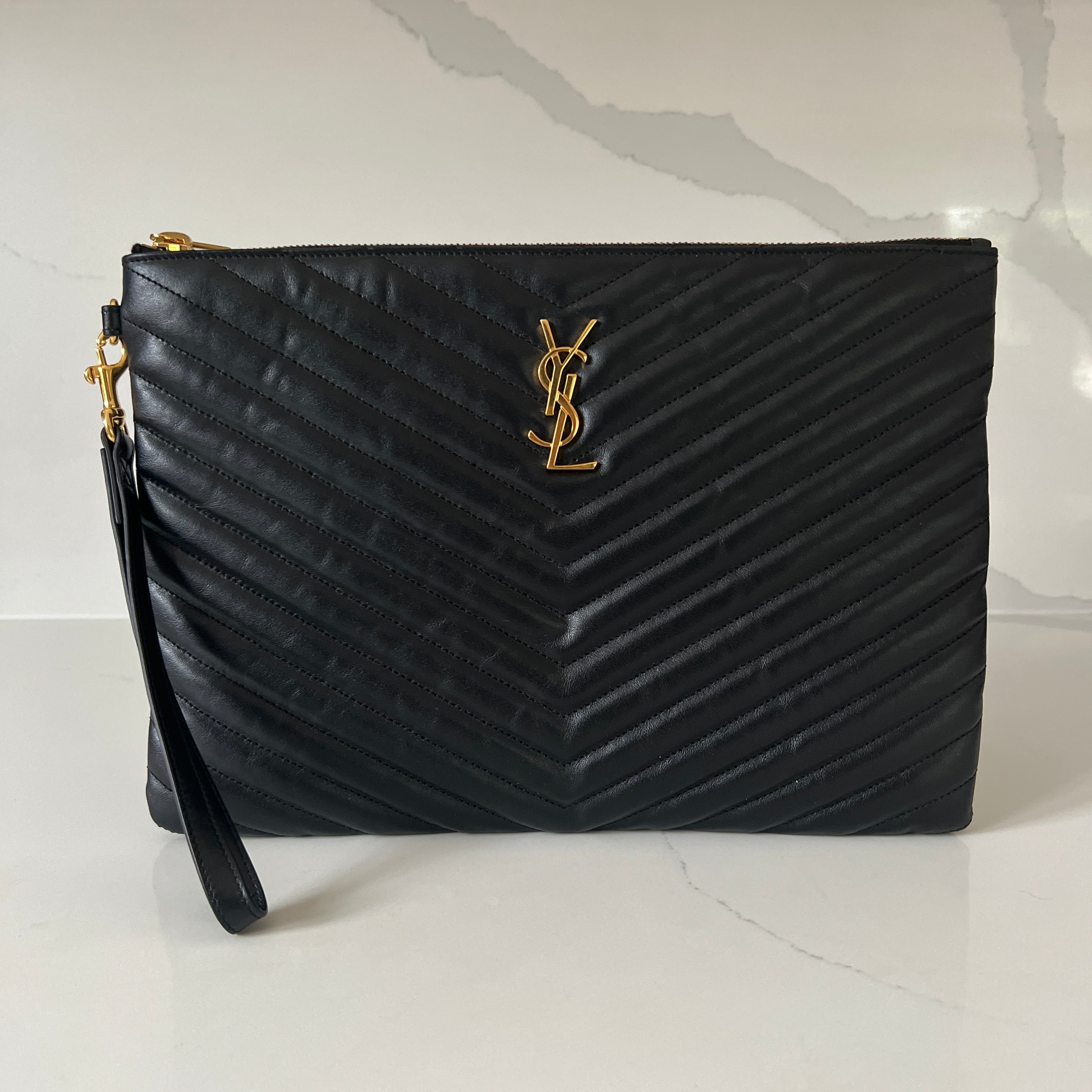 Yves Saint Laurent Pouch Wristlet