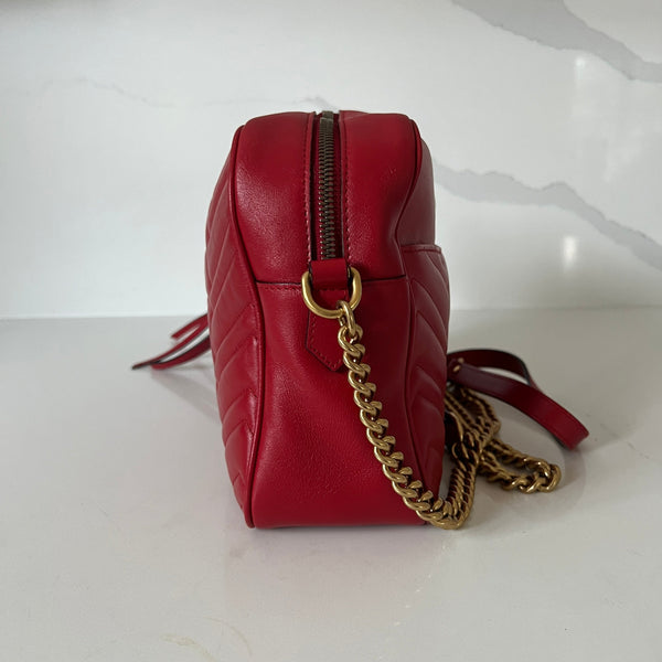 Gucci Marmont Matelasse Medium Shoulder Bag