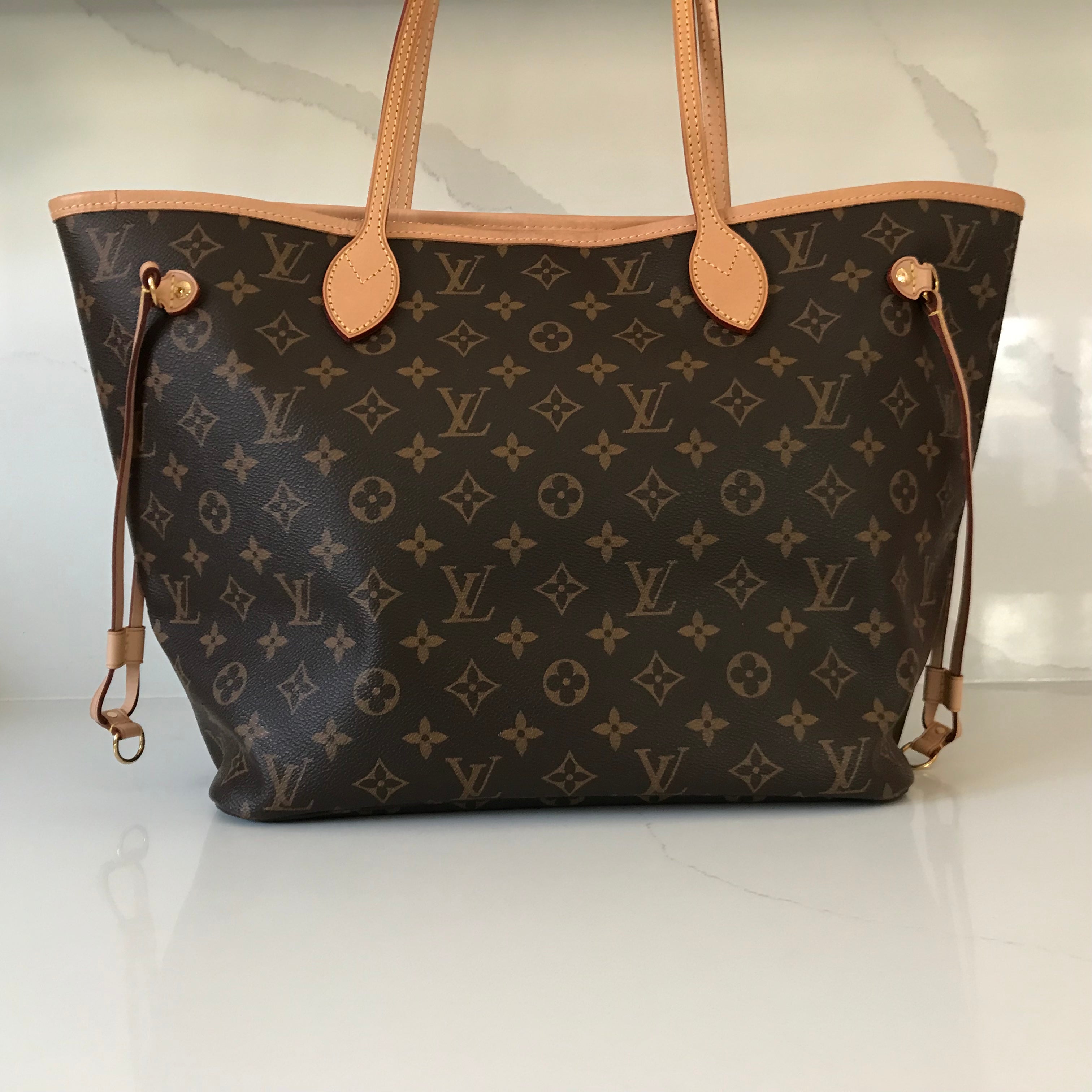 Louis Vuitton Neverfull MM & Pouch