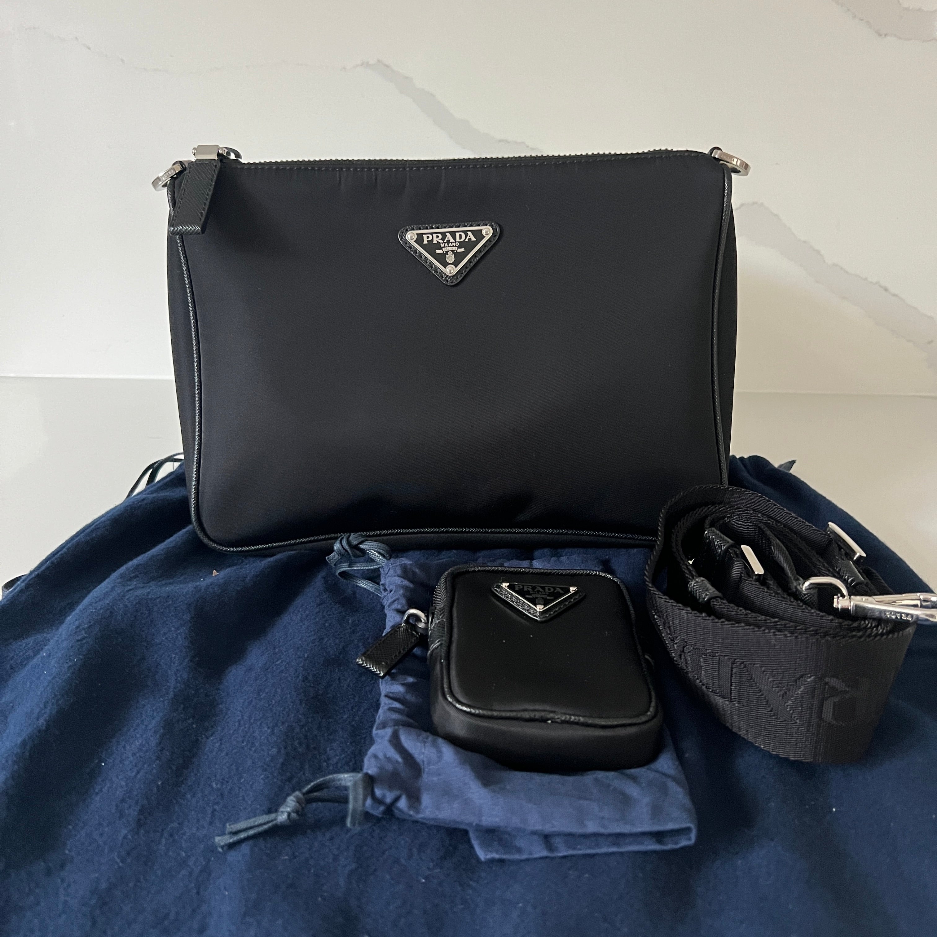 Prada Re-Nylon Crossbody Bag 2021