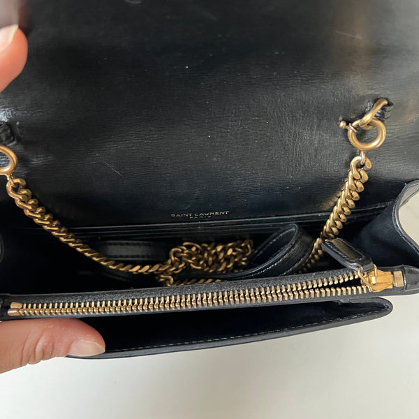 Saint Laurent Sunset Wallet On Chain