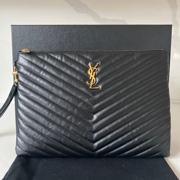 Yves Saint Laurent Pouch Wristlet