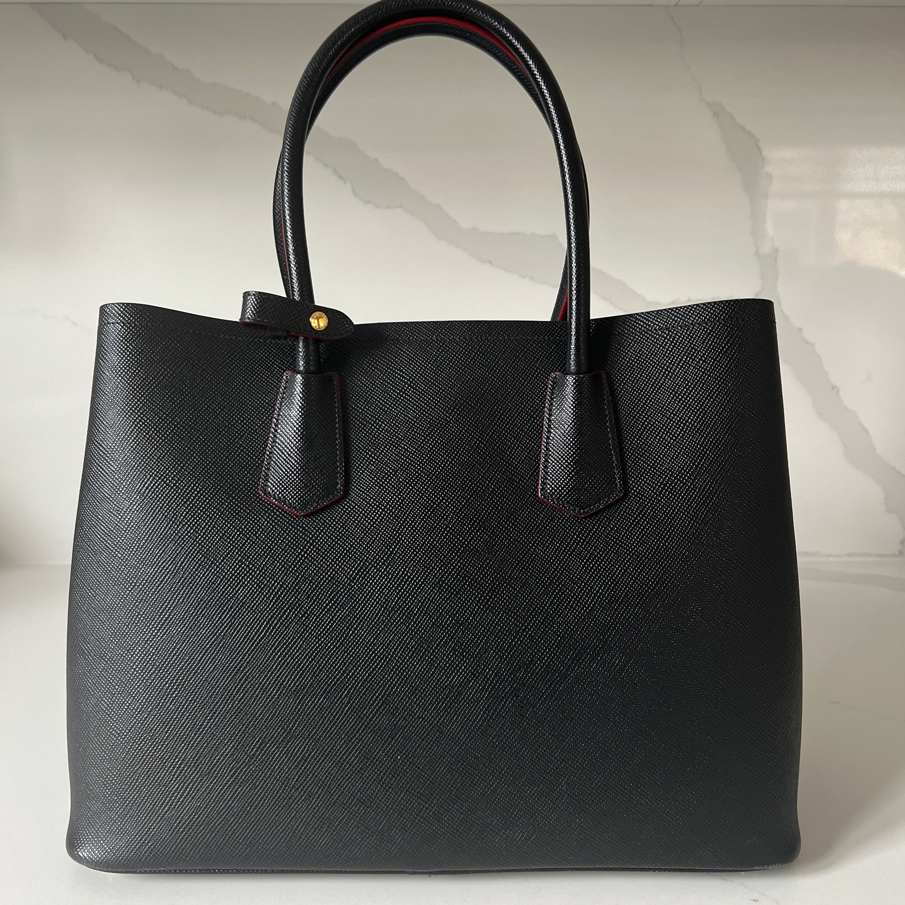 Prada Saffiano Double Bg