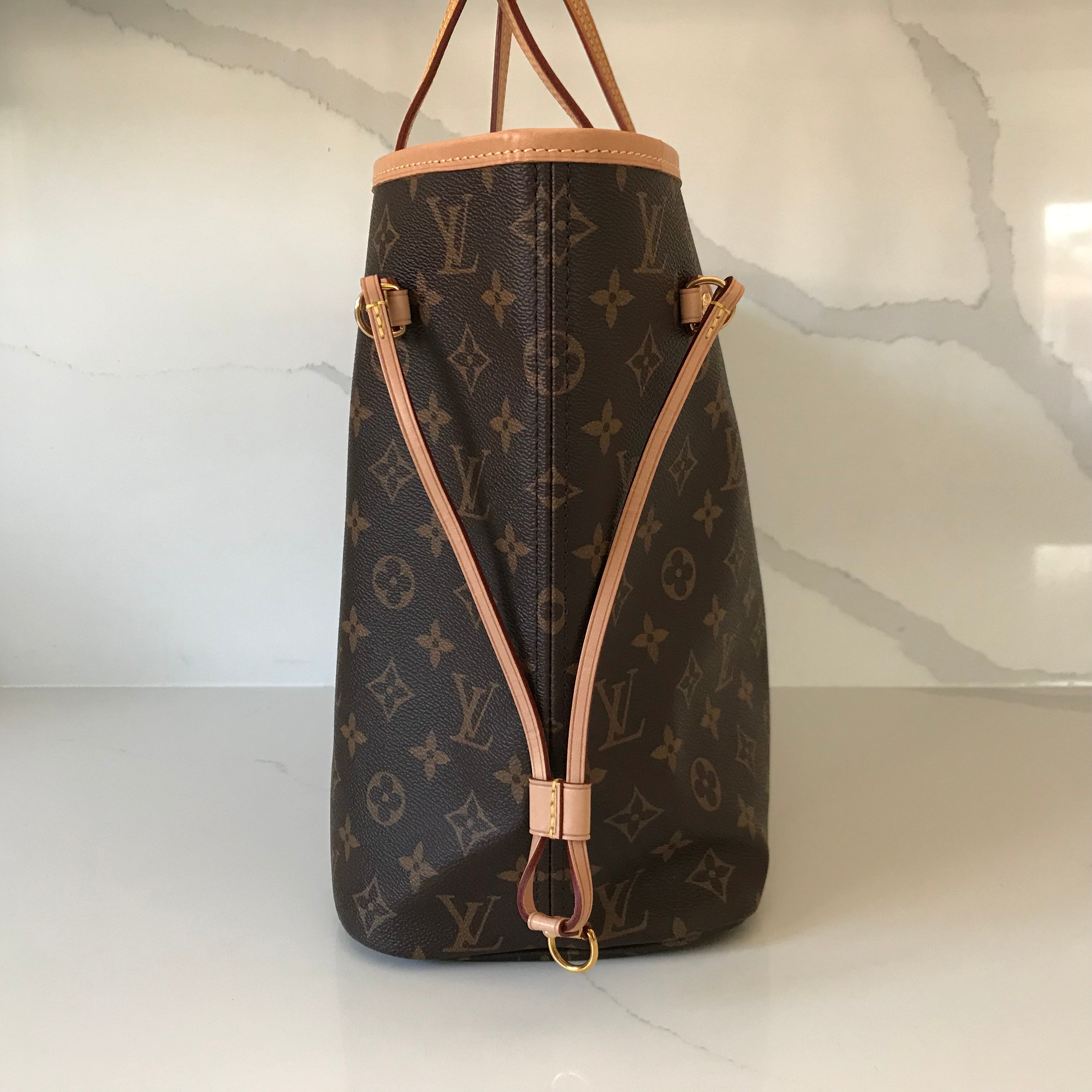 Louis Vuitton Neverfull MM & Pouch