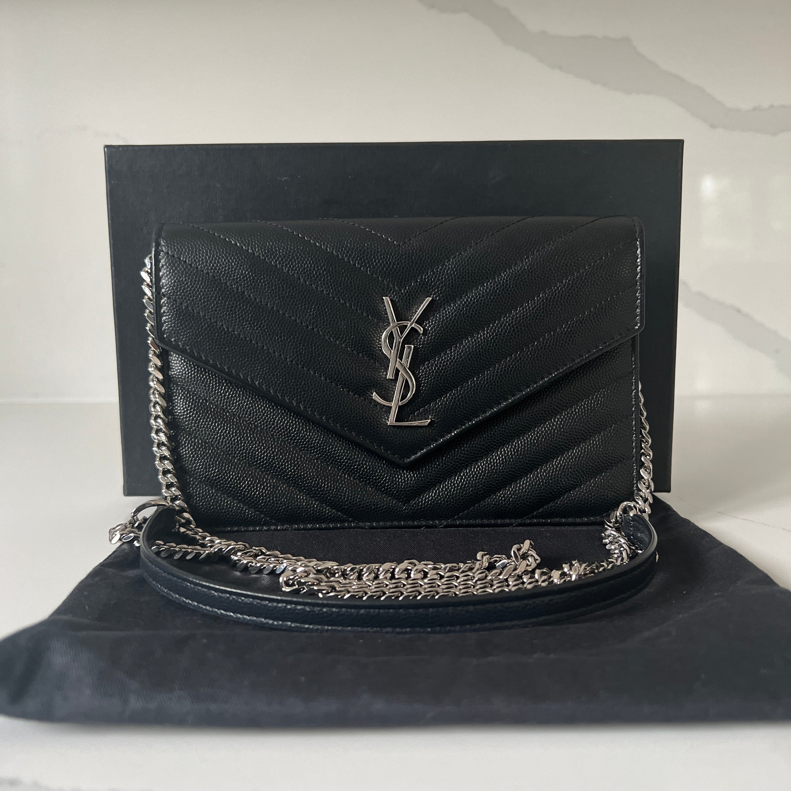 Yves Saint Laurent Wallet On Chain