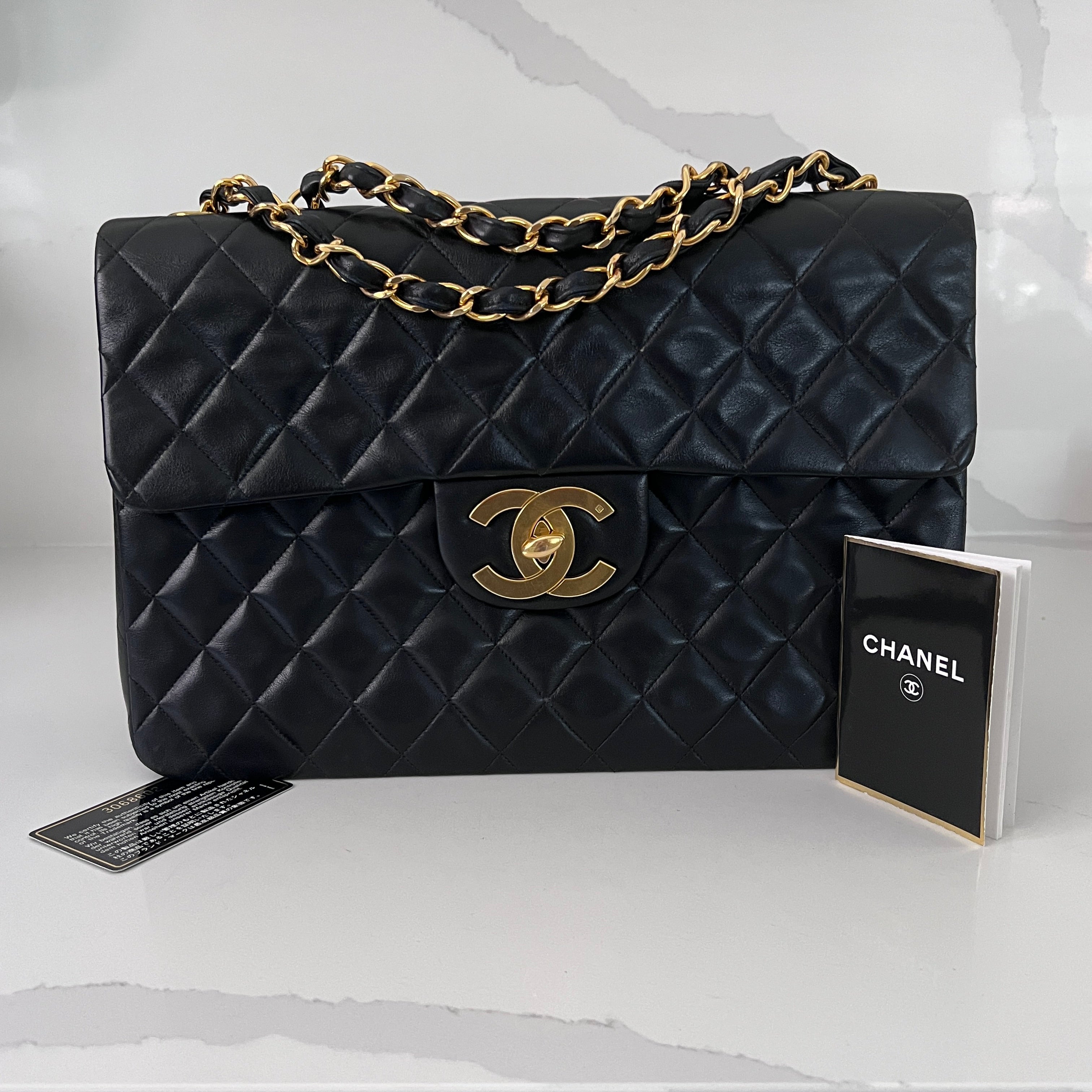 Chanel Vintage Jumbo XL CC