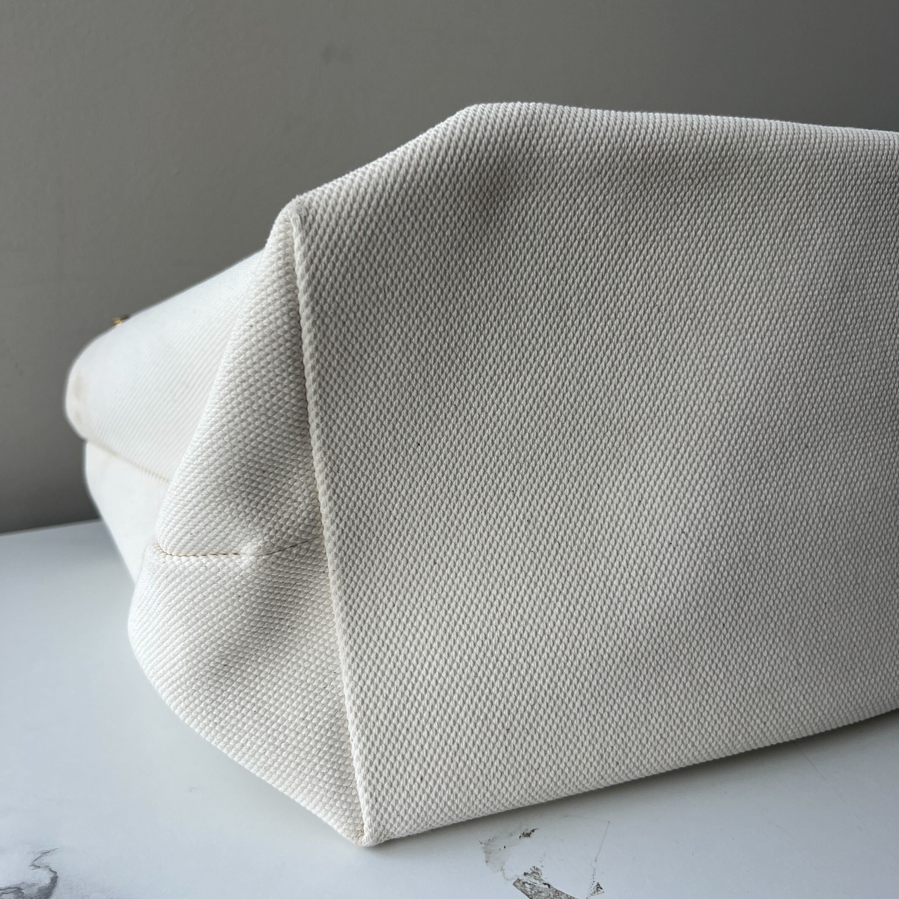 Celine Paris Cabas Canvas Tote