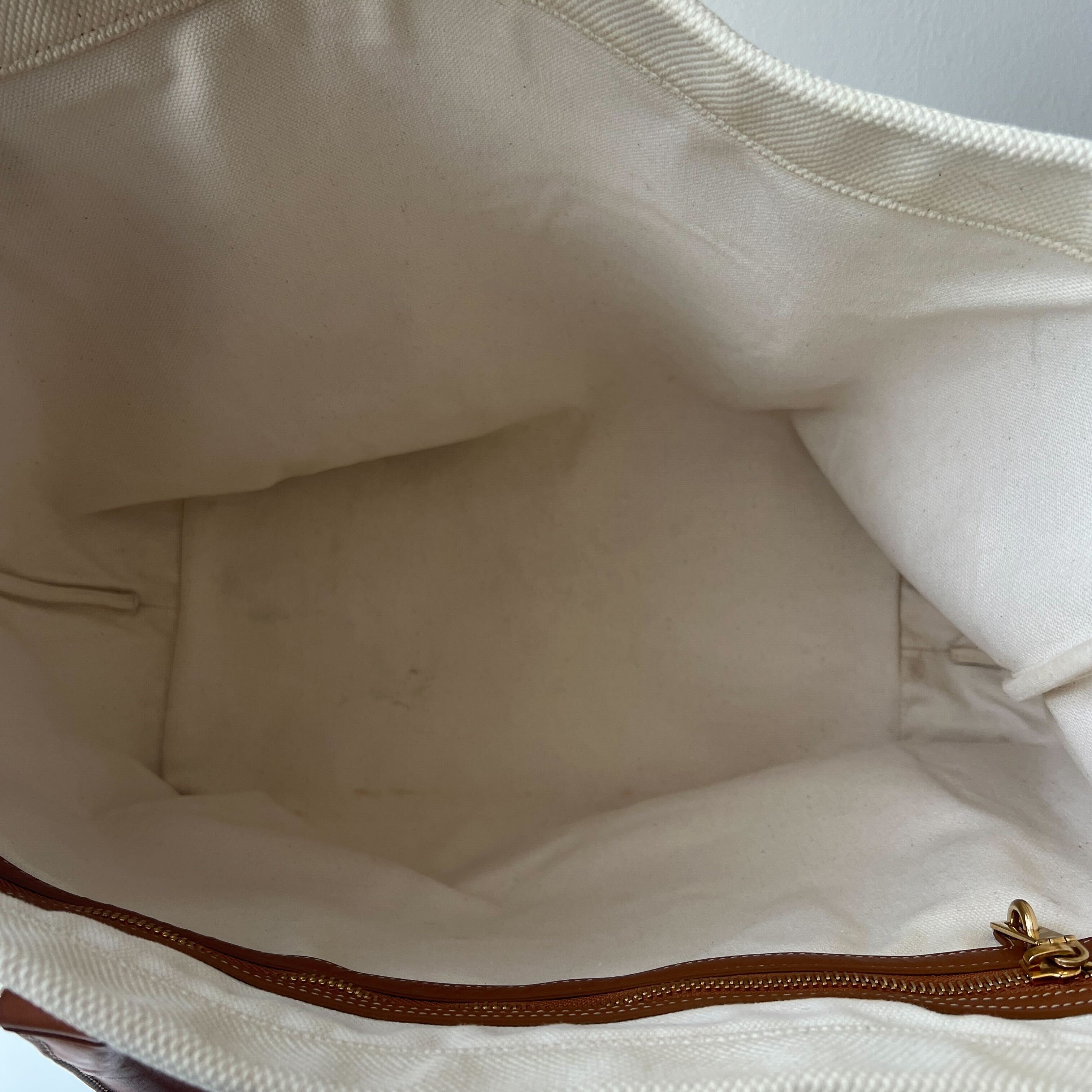 Celine Paris Cabas Canvas Tote