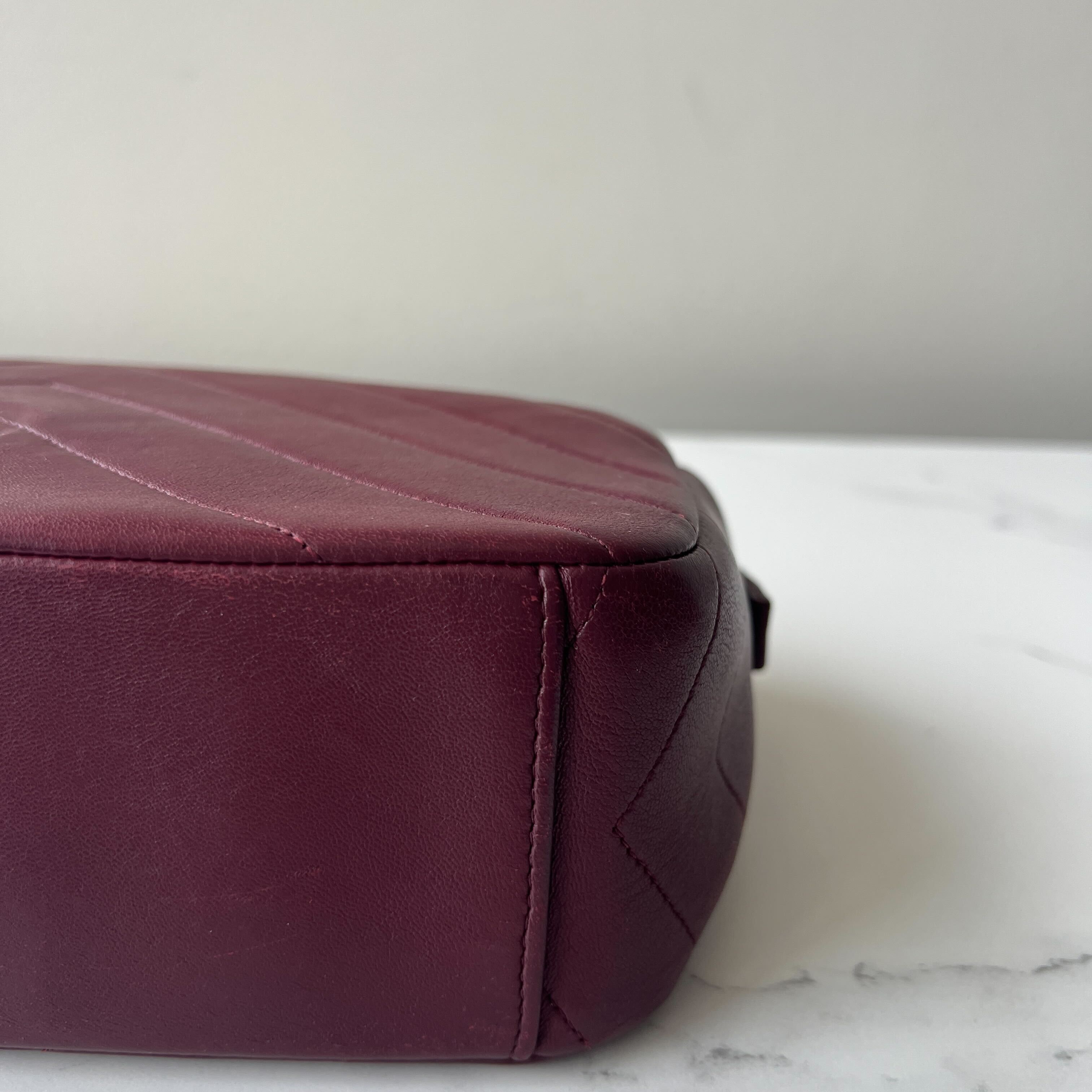 Chanel Chevron Camera Bag with Detachable Flap Wallet