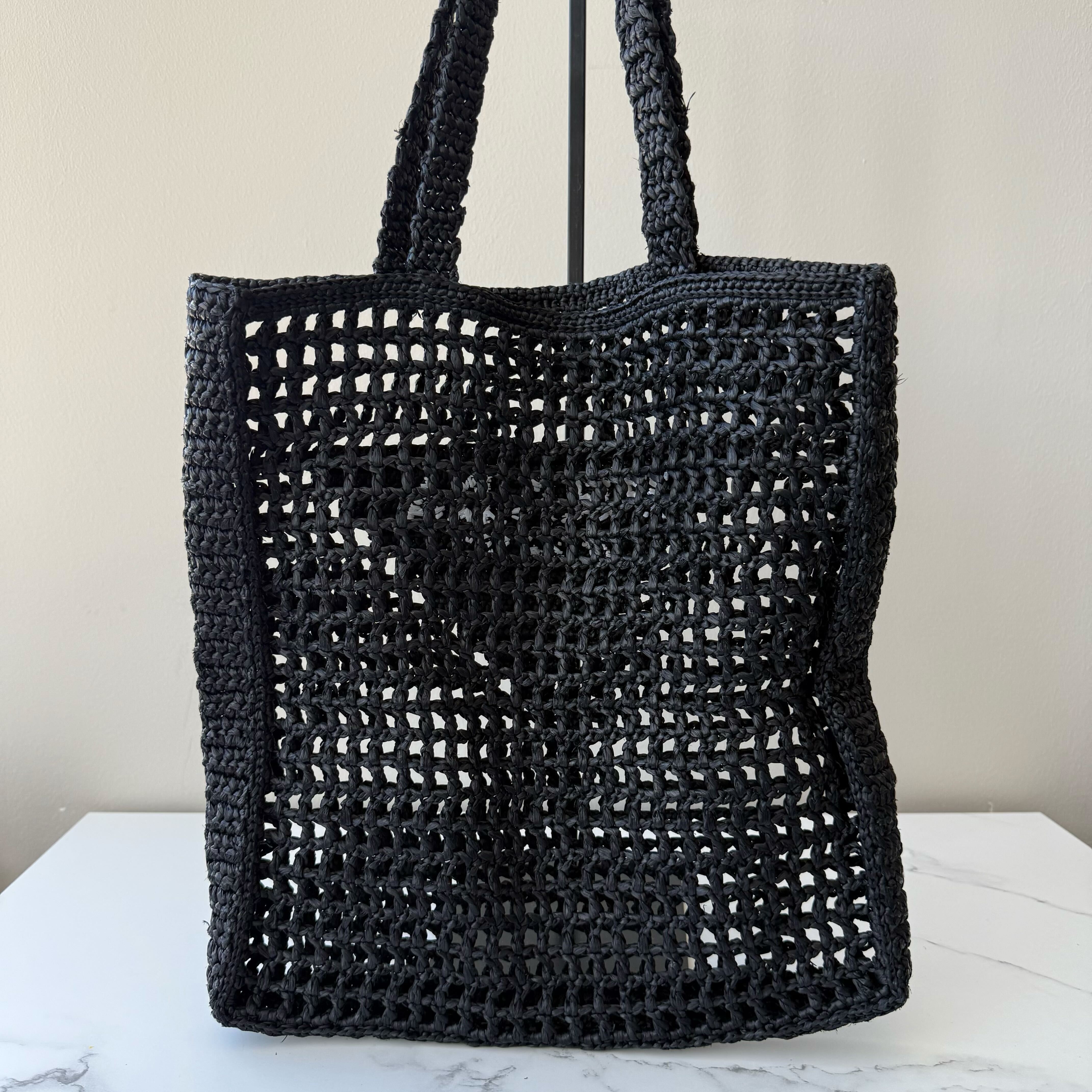 Prada Crochet Tote