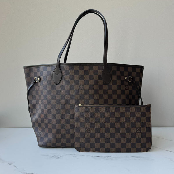 Louis Vuitton Neverfull MM & Pouch