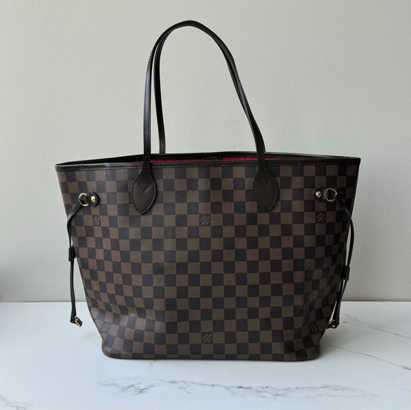 Louis Vuitton Neverfull MM & Pouch