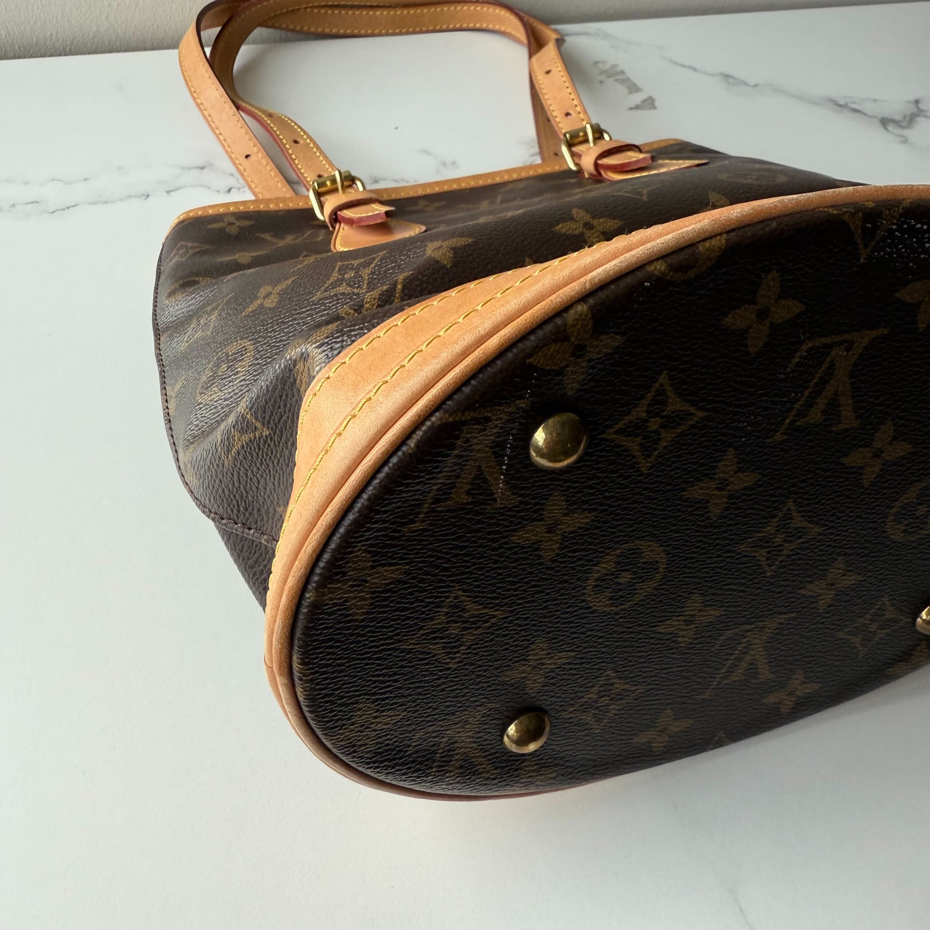 Louis Vuitton Bucket Bag & Pouch
