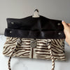 Prada Cavallino Zebra Easy Bag