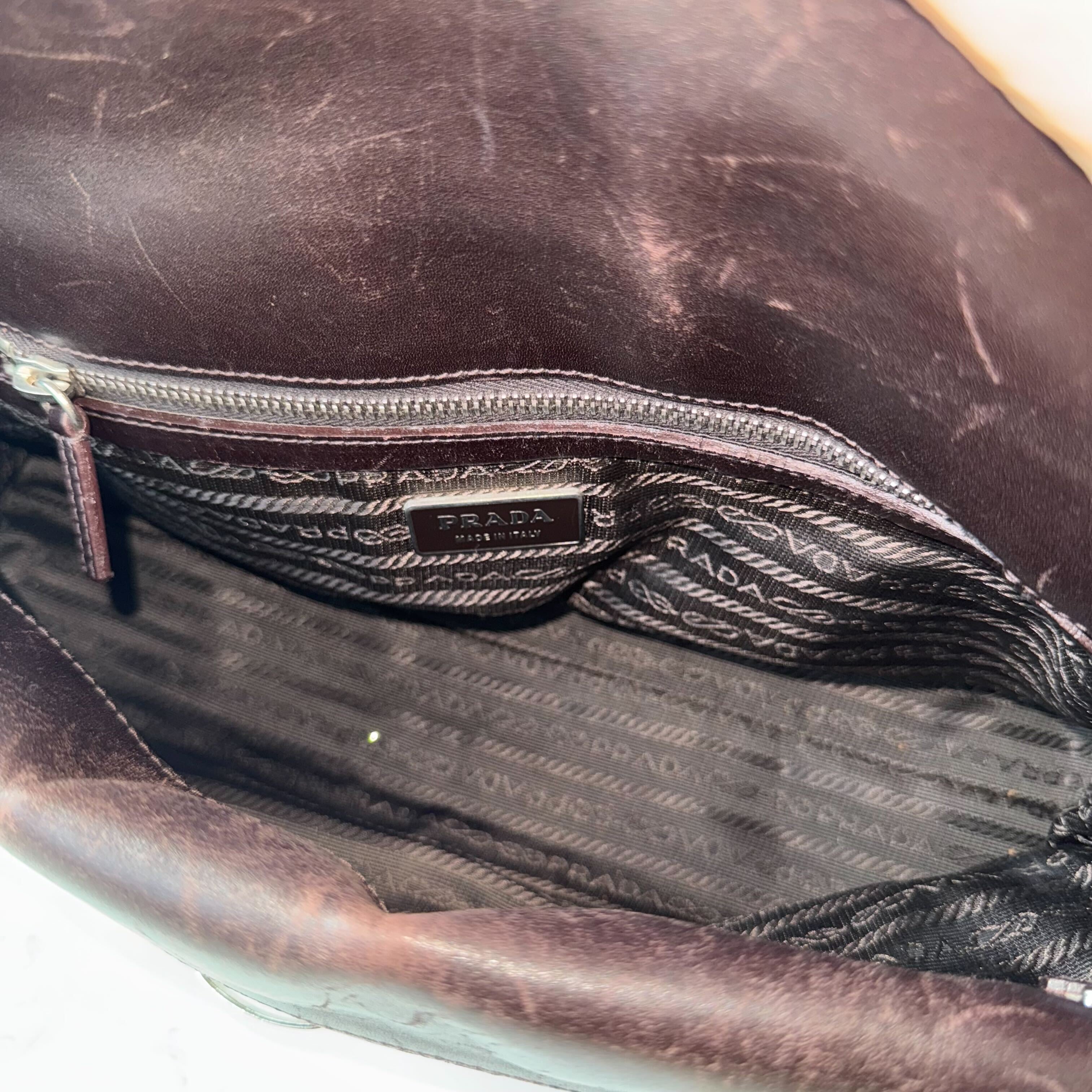 Prada Cavallino Zebra Easy Bag