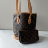 Louis Vuitton Bucket Bag & Pouch
