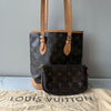 Louis Vuitton Bucket Bag & Pouch