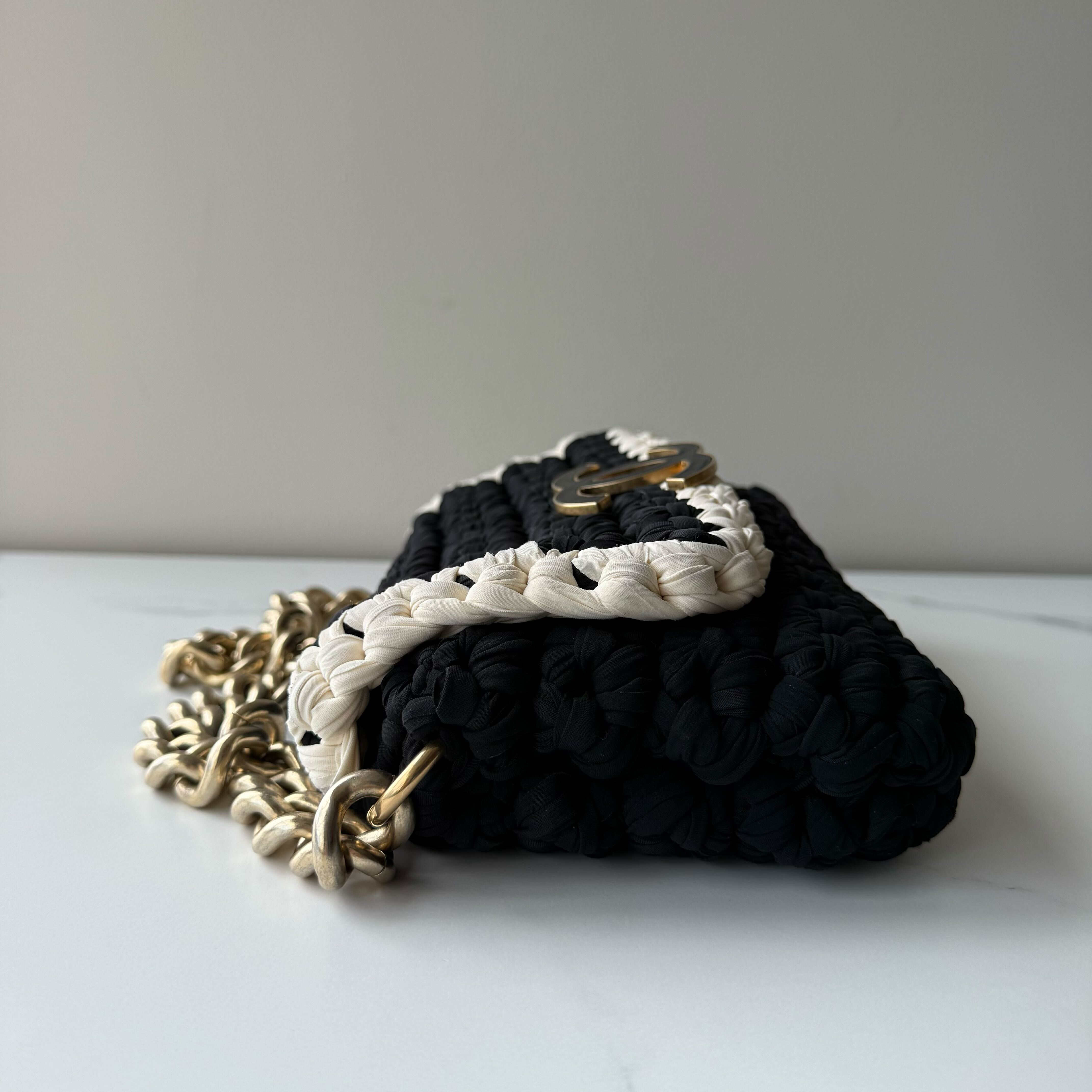 Chanel Crochet Flap Bag