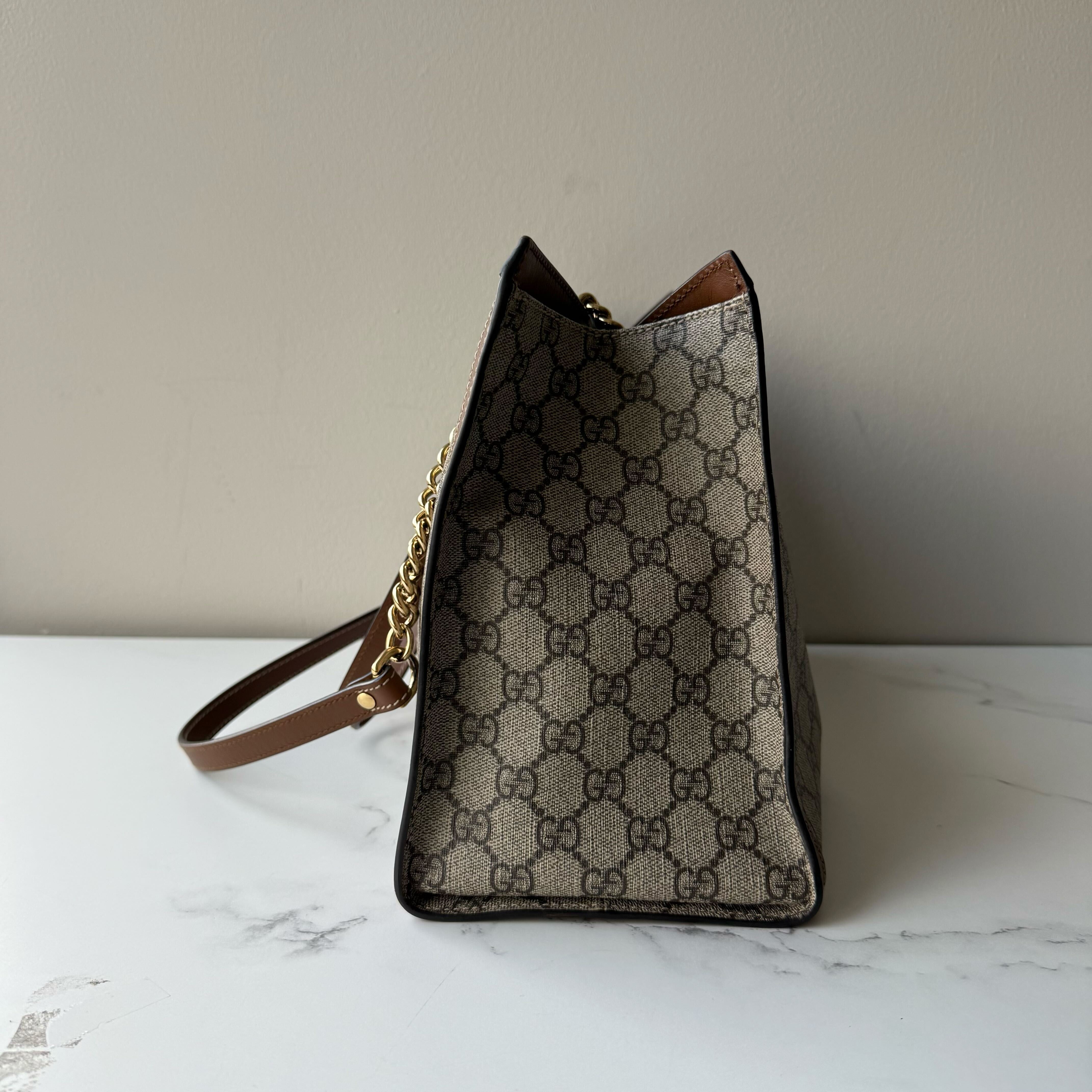 Gucci Pad Lock GG Tote