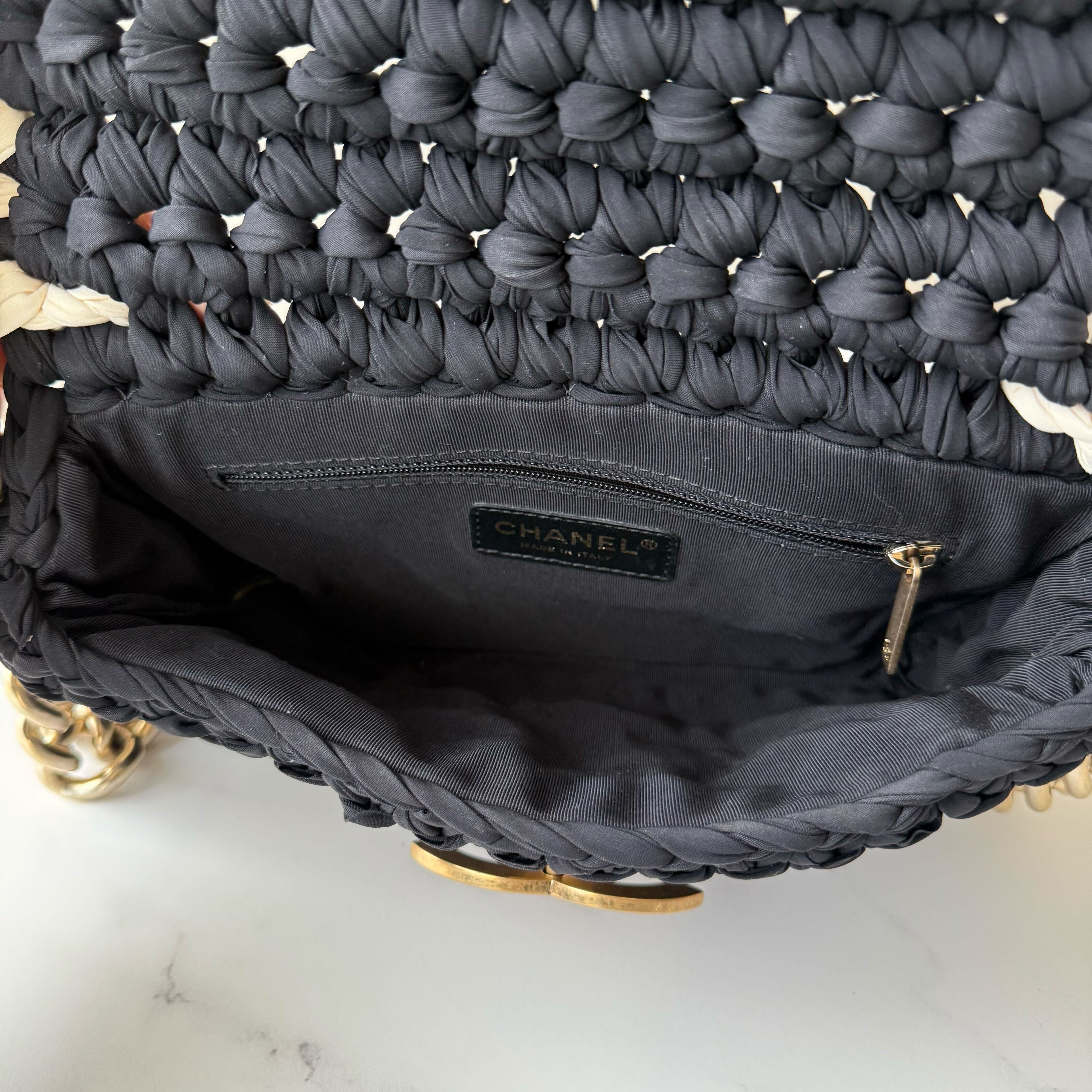 Chanel Crochet Flap Bag