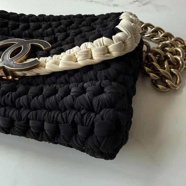 Chanel Crochet Flap Bag