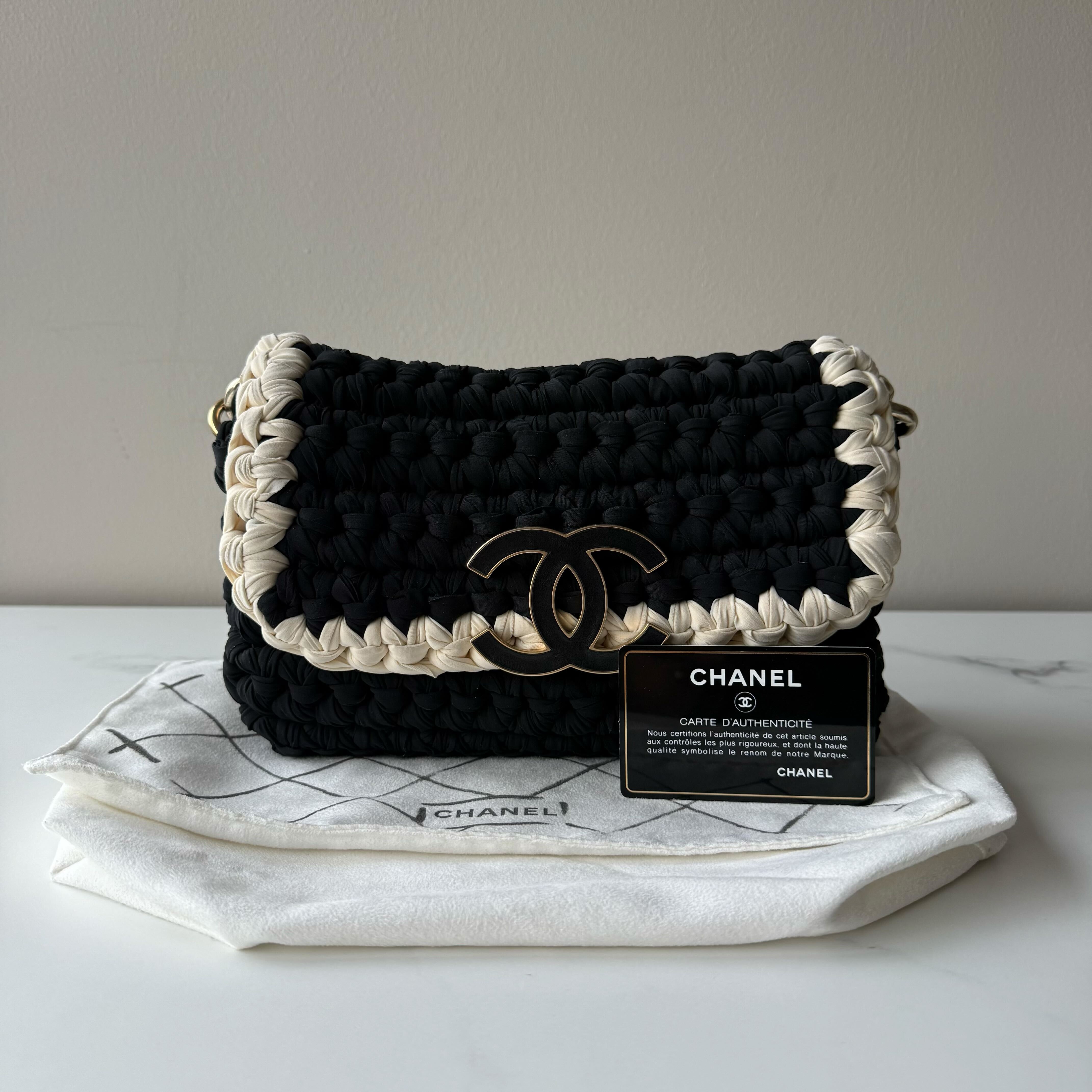 Chanel Crochet Flap Bag
