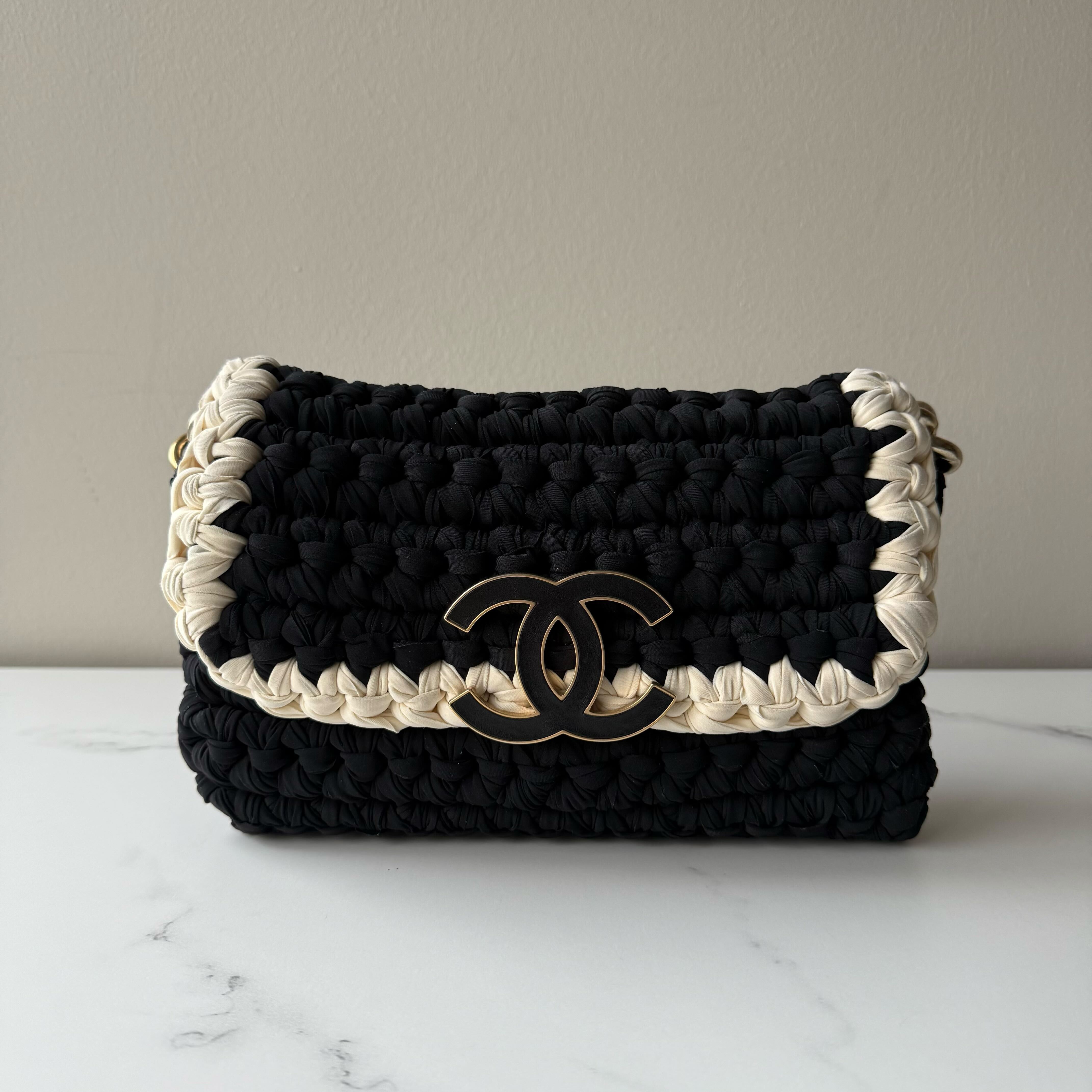 Chanel Crochet Flap Bag