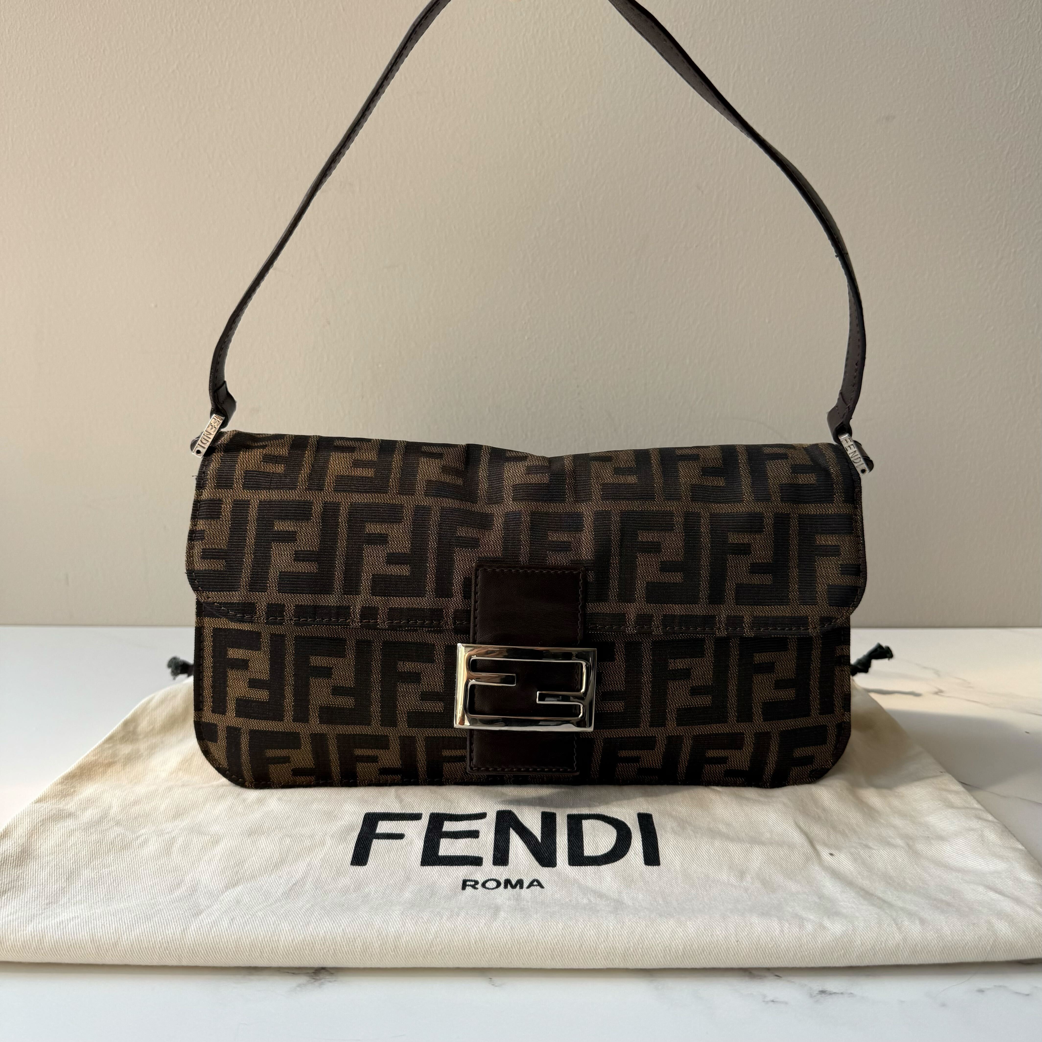 Fendi Zucca Baguette