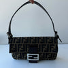 Fendi Zucca  Baguette Shoulder Bag