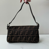 Fendi Zucca  Baguette Shoulder Bag