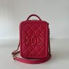Chanel Filigree Vertical Vanity Case
