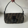 Fendi Zucca  Baguette Shoulder Bag