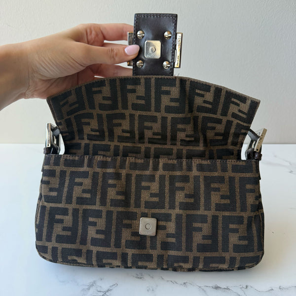 Fendi Zucca Baguette