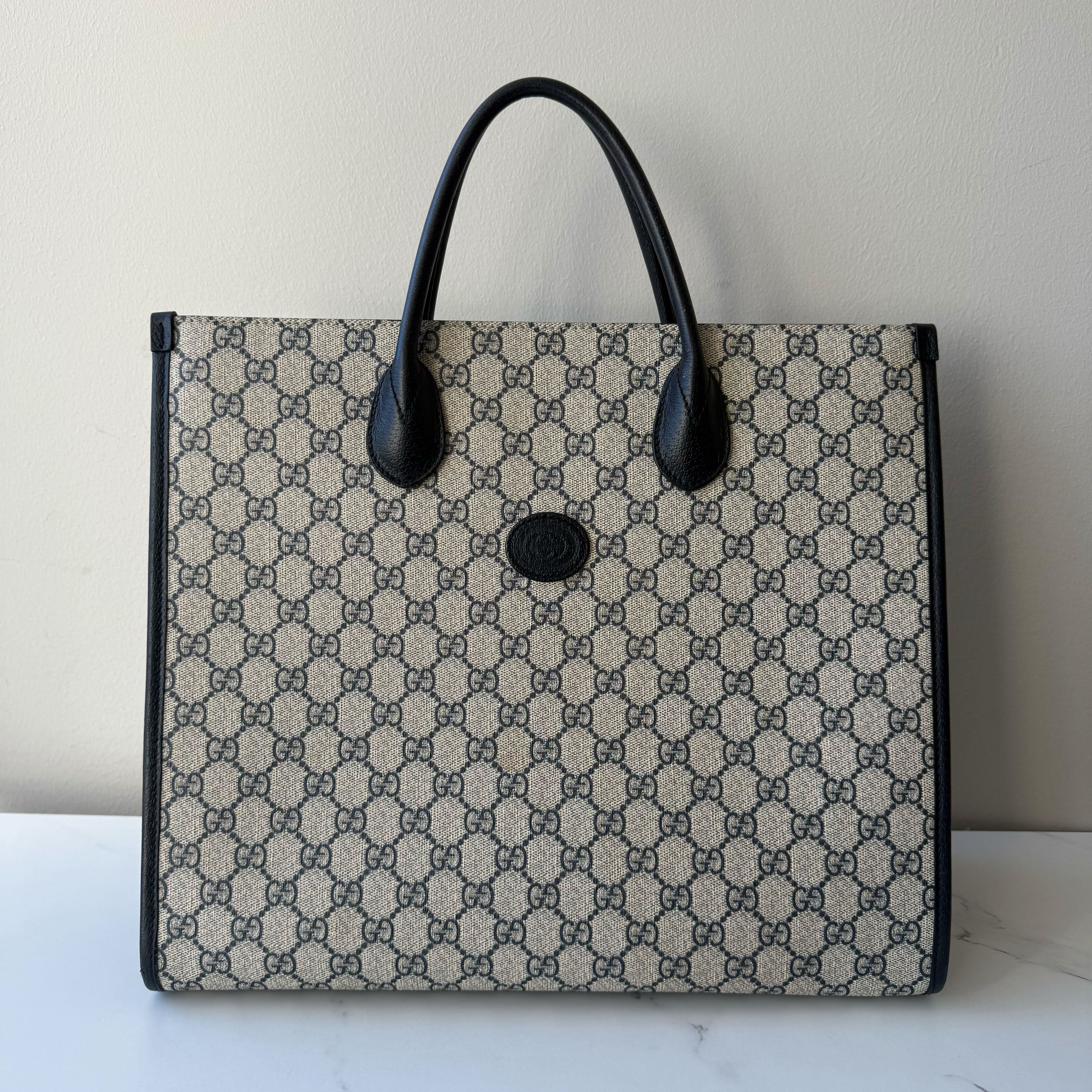 Gucci GG Supreme Interlocking G Tote
