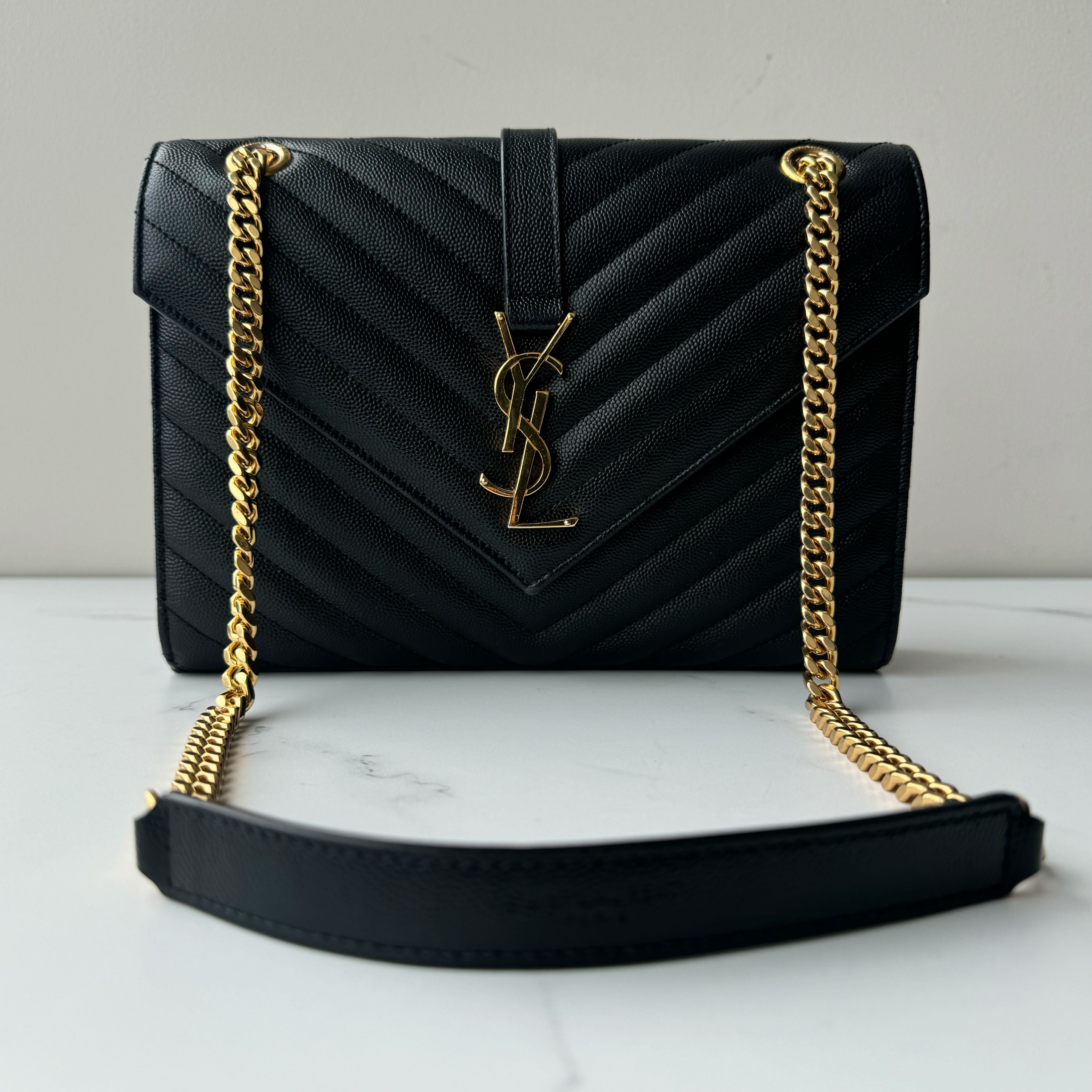 Saint Laurent Medium Envelope Bag