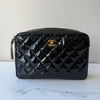 Chanel Vintage Quilted CC Camera Bag
