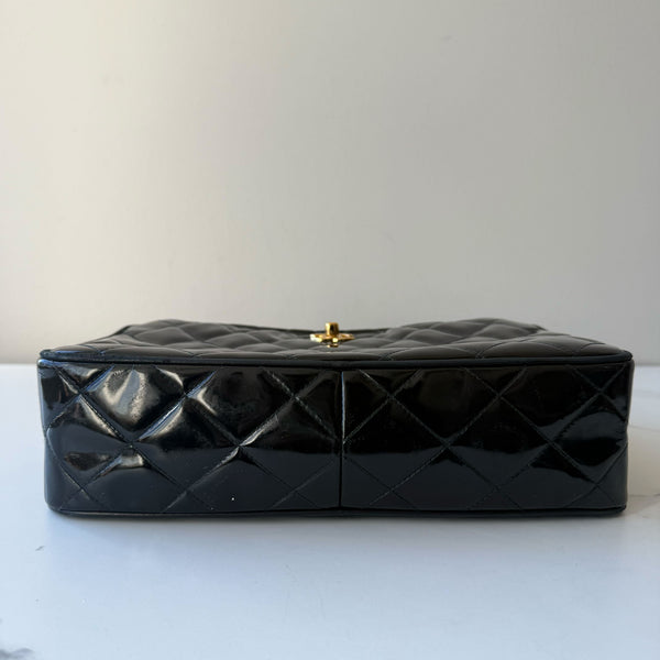 Chanel Vintage Quilted CC Camera Bag