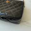 Chanel Vintage Quilted CC Camera Bag