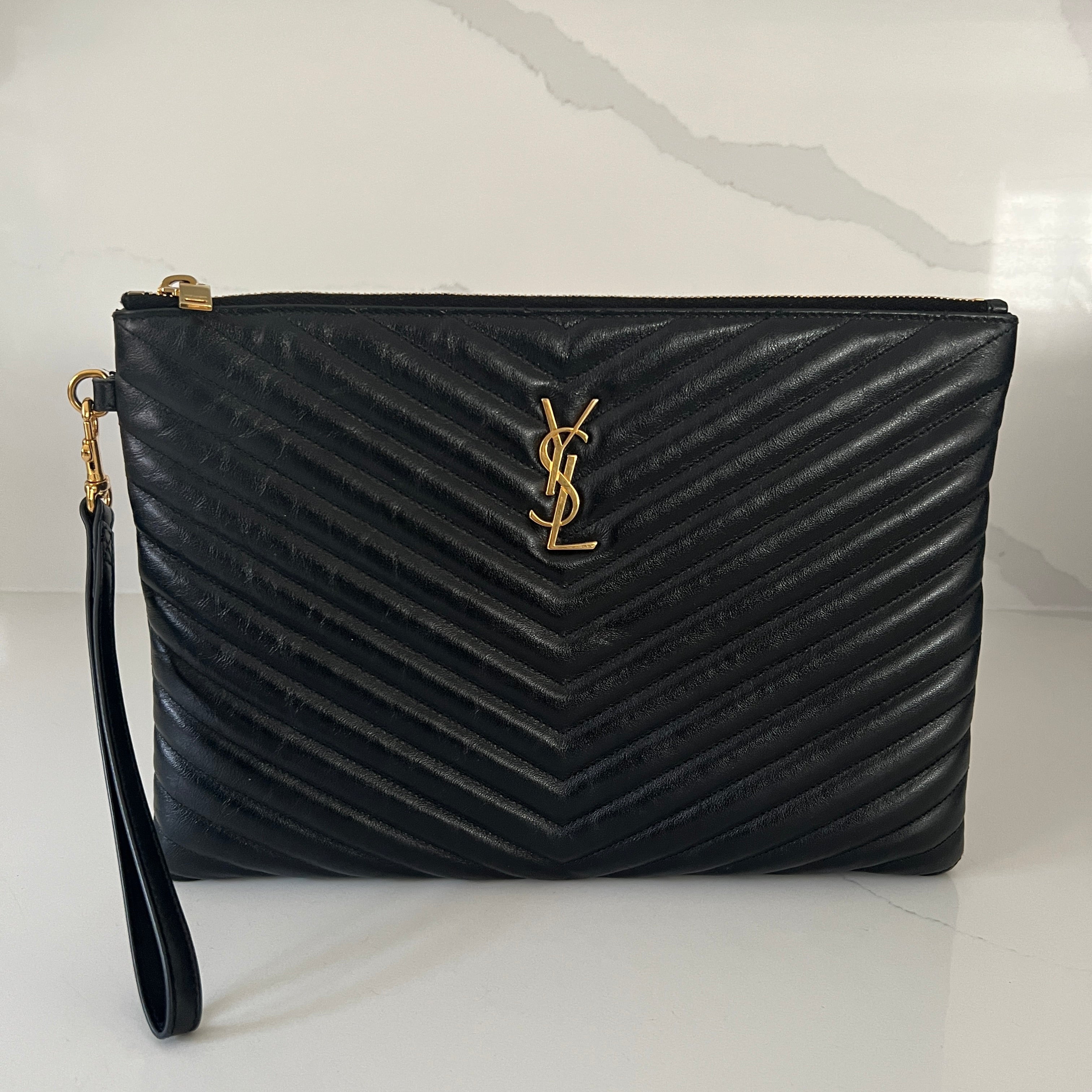 Saint Laurent Pouch Wristlet