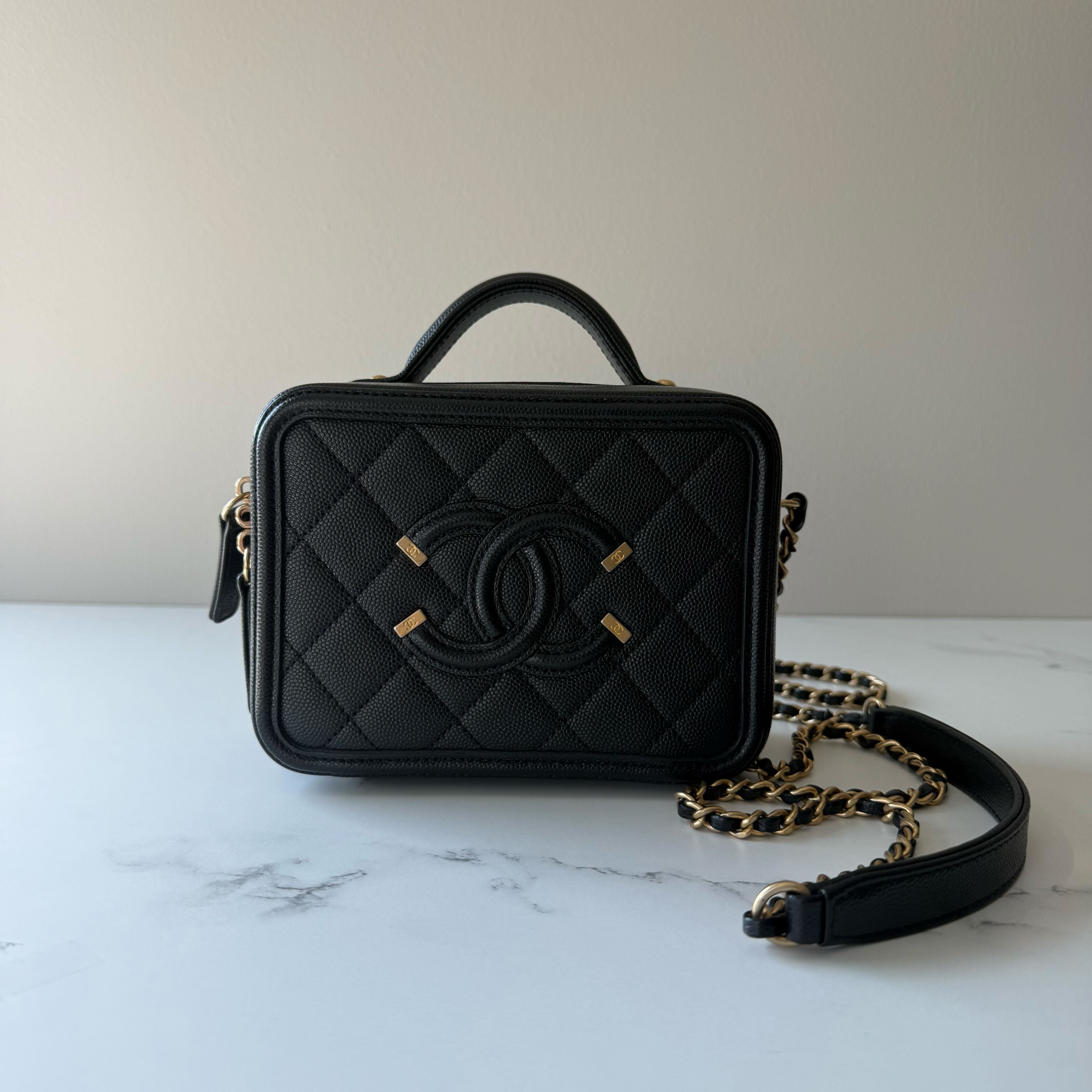 Chanel Small Filigree Vanity