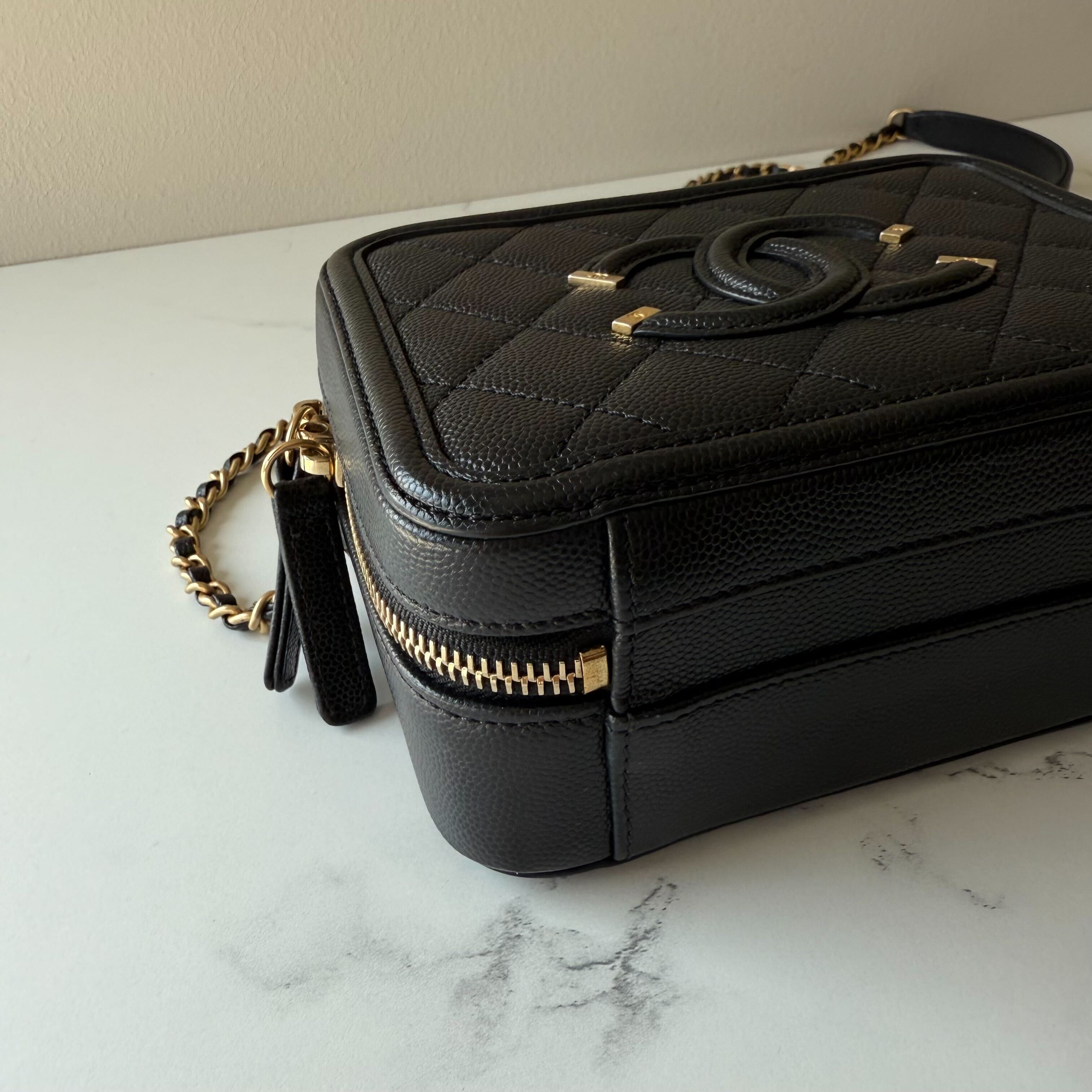 Chanel Small Filigree Vanity