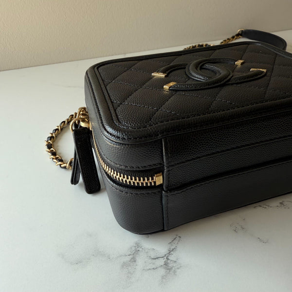 Chanel Small Filigree Vanity