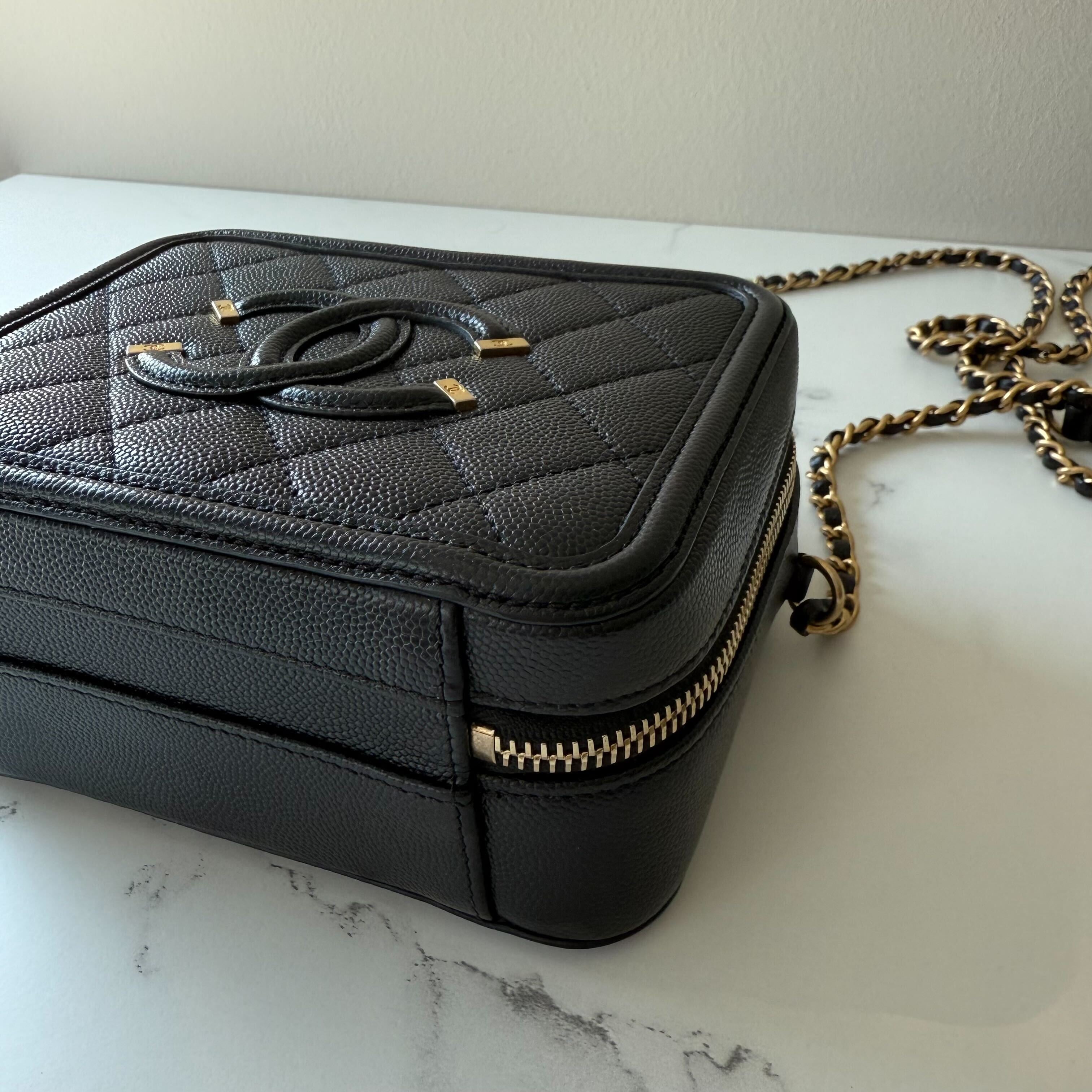 Chanel Small Filigree Vanity