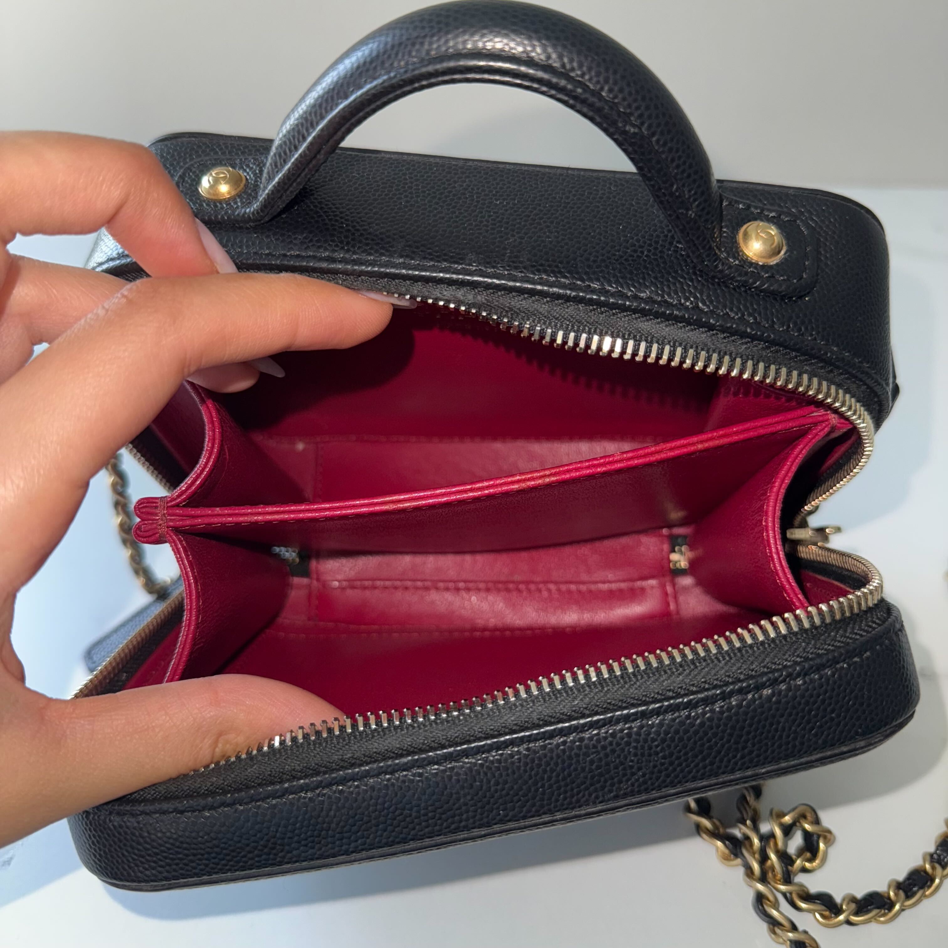 Chanel Small Filigree Vanity