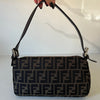 Fendi Zucca  Baguette Shoulder Bag